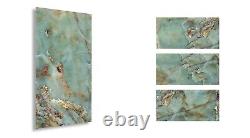 High Gloss Green Brown Polished Porcelain Tiles 60x120cm for Walls&Floor