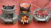 How To Make A 2 In 1 Firewood Stove From A Plastic Mold Beautiful And Easy