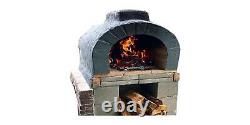 I. E. Brick Oven Plan Diy Outdoor Cooking Pizza Patio Party Ribs 5464kjfdsv