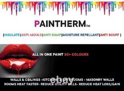 Kitchen & Bathroom Paint PAINTHERM PRO RANGE SMOOTH CLASSIC GREY SAMEDAY DISPATC