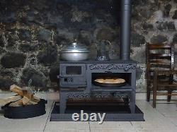 Kitchen Oven Stove, Fireplace, Wood & Charcoal Indoor Cooking, Heating Farmhouse
