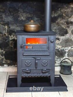 Large Oven Stove, Heating Stove, Kitchen Oven, Cooking Stove with Fireplace