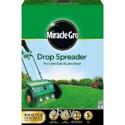 Miracle-Gro Garden DROP Spreader Lawn Grass Seed Feed Fertiliser Dispenser