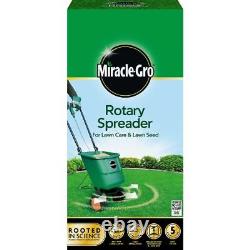 Miracle-Gro Rotary Spreader Lawn Spreader Fertilizer Sower Rock Salt Garden