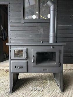 Multi Fuel Boiler Cooking Stove With Back Boiler
