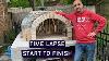 My First Brick Pizza Oven Time Lapse Video Start To Finish How To Build A Brick Oven Pompeii