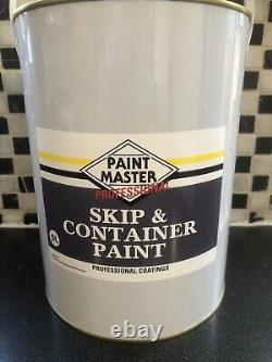 Navy Blue 5 Lts Skip And Container Polyurethane Oil Based Paint All Colours