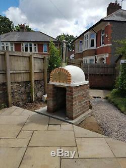 Outdoor Brick Wood Fired Pizza Oven 90cm Italian
