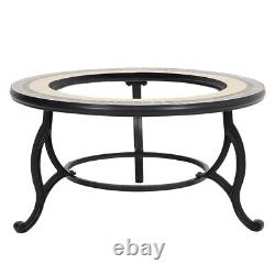 Outdoor Fire Pit BBQ Grill Firepit Brazier Square/Round Stove Bowl Patio Heater