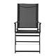 Outdoor Furniture Patio Steel Sling Folding Chair 250-lb Capacity Set Of 2