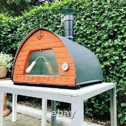 Outdoor wood fired oven Pizza Party 70x70 Wood fired pizza oven for garden