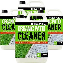 Patio Cleaner Organic Decking Mould and Algae Killer Brick Fluid Ultima Plus XP