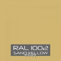 RAL 1002 Sand Yellow Masonry Paint by Buzzweld Algaecide Fungicide Matt
