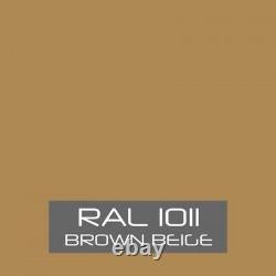 RAL 1011 Brown Beige Masonry Paint by Buzzweld Algaecide Fungicide Matt