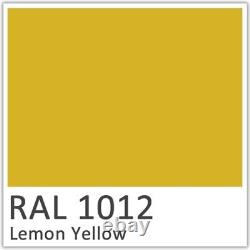 RAL 1012 Lemon Yellow Masonry Paint by Buzzweld Algaecide Fungicide Matt
