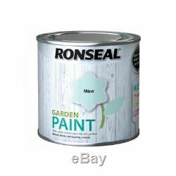 Ronseal Exterior Garden Paint 250ml For Wood Brick Terracotta Metal Outdoor