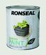 Ronseal Outdoor Charcoal Grey Garden Paint 750ml For Fence Wood/brick/metal