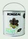 Ronseal Outdoor English Oak Garden Paint 2,5l Ideal For Fence Wood/brick/metal
