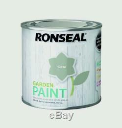 Ronseal Outdoor Garden Paint 250ml Ideal For Fence Wood/Brick/Metal Slate