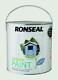 Ronseal Outdoor Garden Paint 2.5l Ideal For Fence Wood/brick/metal Cornflower
