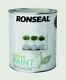 Ronseal Outdoor Garden Paint 750ml Finish-ideal For Fench Wood/brick/metal Slate