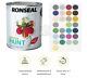 Ronseal Outdoor Garden Paint Exterior Woodmetal Brick Shed Fence All Colour 2.5l
