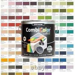 Rust-oleum Combicolor Multi-Surface Gloss paint BS4800 BS381C colour tinted 2.5L
