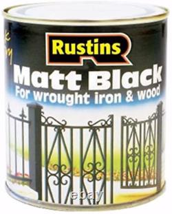 Rustins BLAM2500 2.5L Quick Dry Paint Matt Black
