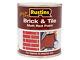 Rustins Britw2500 Quick Dry Brick & Tile Paint Matt Red 2.5 Litre