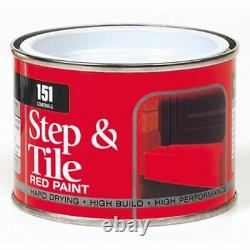 Step & Tile RED PAINT Indoor Outdoor Hard Performance Drying High Build