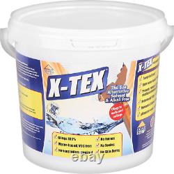 Textured Coatings Remover Water Based X-TEX Effective Solution Wall Ceiling 2.5L