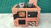 Two In One Wood Stove Creative Ideas From Red Brick And Cement