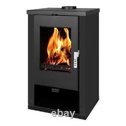 Verso Theia 9kW Wood Burning Stove High Efficiency, Eco-Friendly