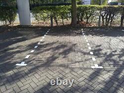 White Linemarking Paint, Carparks, 2 Pack Epoxy Resin, Super Strong, 5kg = 300LM