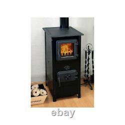 Wood Burning Stove Man Cave House 7Kw Cooking Stove eco-design Solid Quality