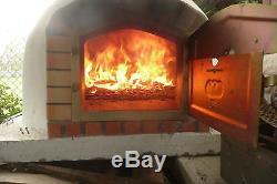 Wood fired pizza oven BRICK BREAD OVEN OUTDOOR 1100mm AMIGO OVENS