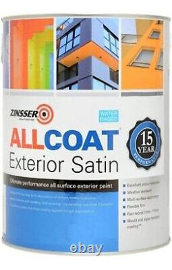 Zinsser AllCoat Exterior Colour Black 1 litre