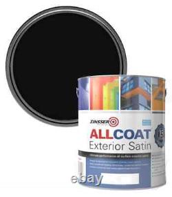 Zinsser AllCoat Exterior Multi-Surface Water-Based Matt/Satin/Gloss 1L/2.5L/5L