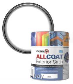 Zinsser AllCoat Exterior Multi-Surface Water-Based Matt/Satin/Gloss 1L/2.5L/5L