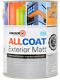 Zinsser Allcoat Exterior Wb Multi Surface Paint 2.5 Litre Matt 189 Colours