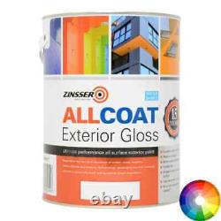 Zinsser Allcoat water based paint, Mixed to a colour of your choice