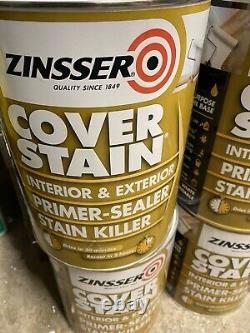 Zinsser Cover Stain Primer-Sealer Stain Killer 5L. Cash On Colletion. No Postage