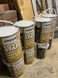 Zinsser Cover Stain Primer-Sealer Stain Killer 5L. Cash On Colletion. No Postage