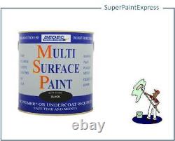 Bedec Msp 2.5l Multi-surface Tout En Une Peinture, Intérieur Et Extérieur Gloss