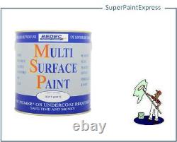 Bedec Msp 2.5l Multi-surface Tout En Une Peinture, Intérieur Et Extérieur Satin