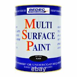 Bedec Msp Multi Surface Paint For Wood Melamine Plastiques Radiateurs No Primer