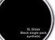 Black Gloss Paint 5l Métal Bois Brique Clôture De Sol En Maçonnerie De Terrassement Preuve Météo