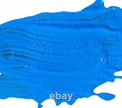 Blue Paint 5l Gloss For Metal Wood Masonry Brick Sol Clôture Mural Ral 5015