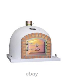 Brick Wood Fired Outdoor Pizza Four 100cm Blanc Deluxe Discounted- Deuxieme