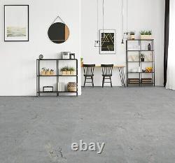 Carreaux de porcelaine gris clair de luxe Matt 600x1200mm pour murs et sol